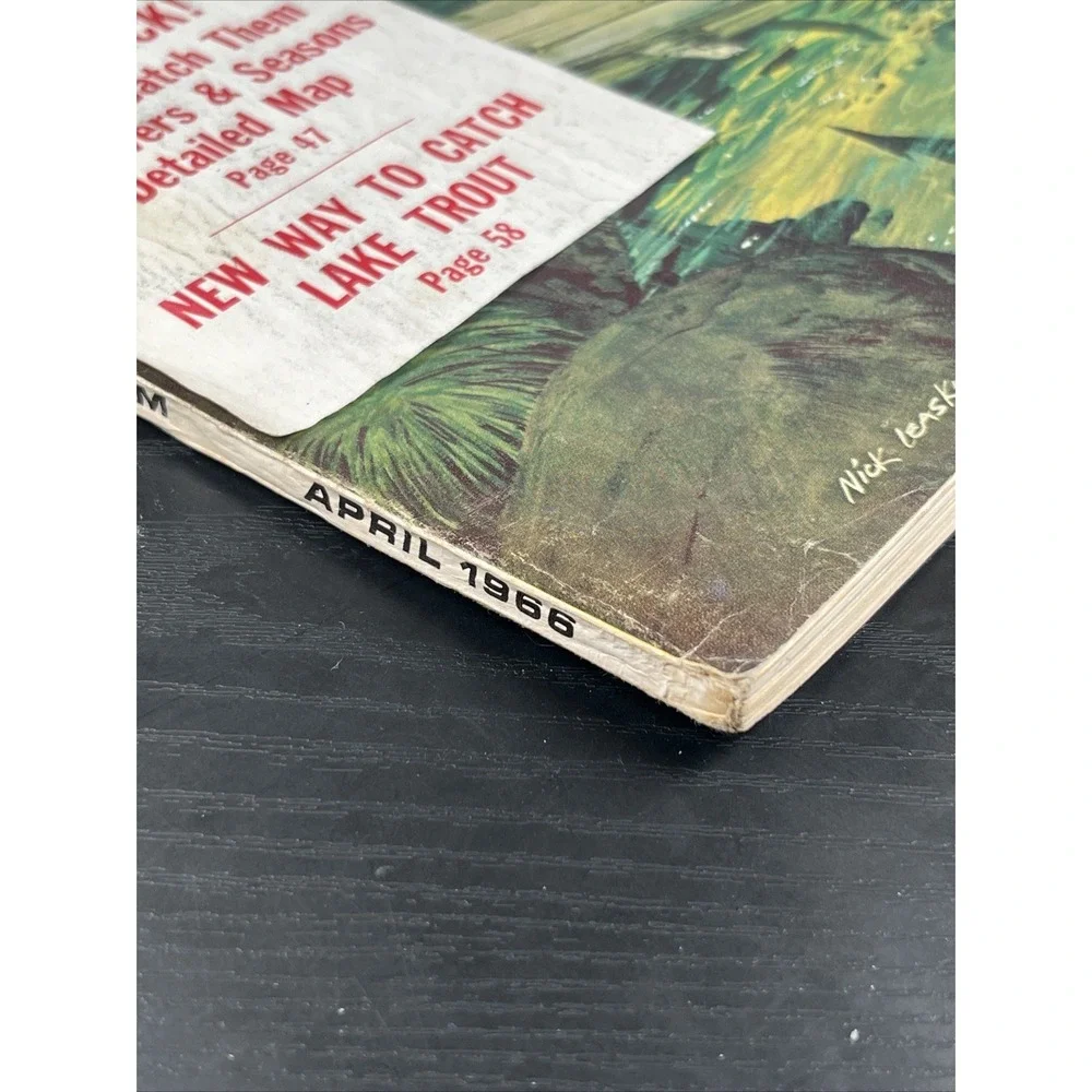 Field & Stream Magazine April 1966 – Vintage Hunting &‎ Fishing – No. 12